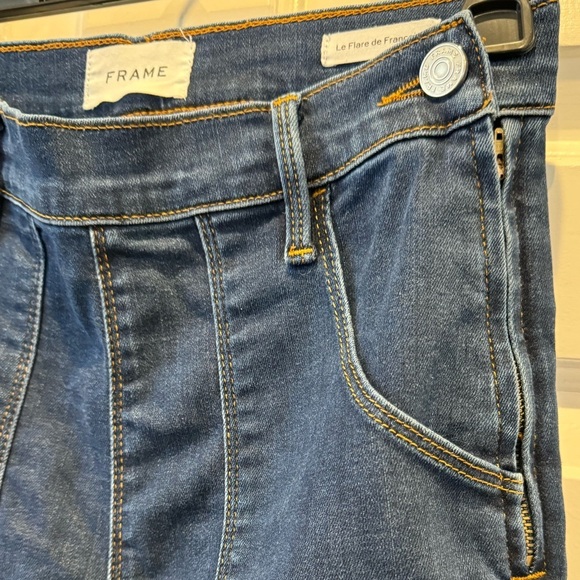 Frame denim Le Flare de Francoise size 28 - Picture 4 of 9